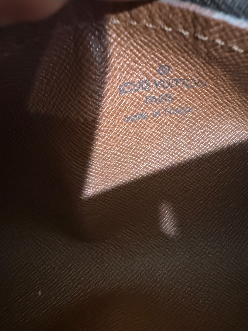 Authentic Louis Vuitton Wristlet Brown Monogram Louis Vuitton mini Handbag - Picture 5 of 5